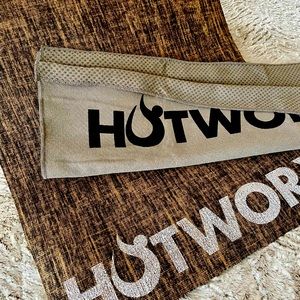 HOTWORX yoga mat and towel.